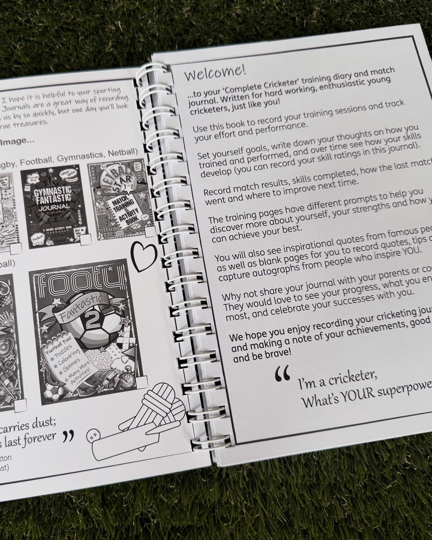 Complete Cricketer Journal - Match & Training Diary
