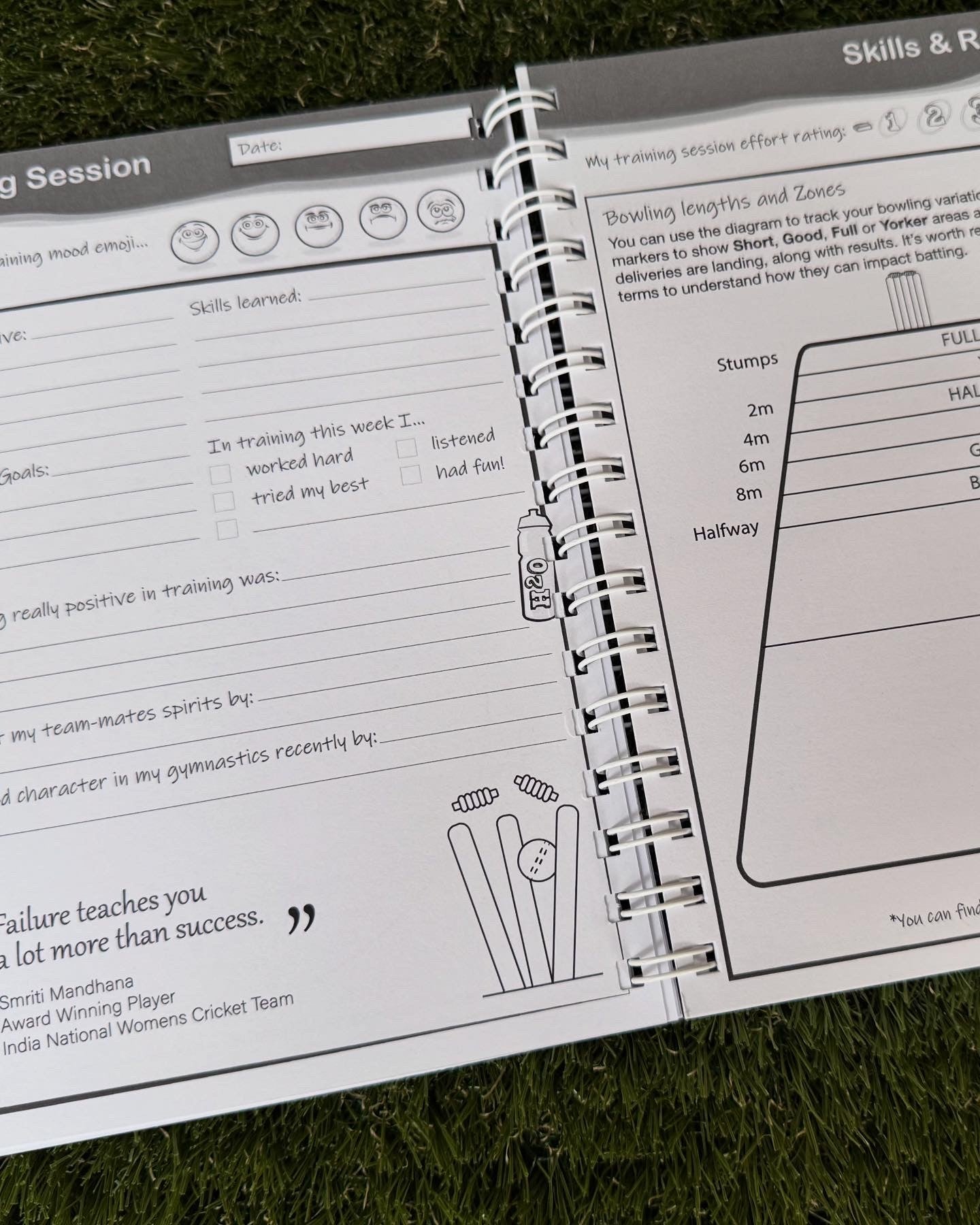 Complete Cricketer Journal - Match & Training Diary